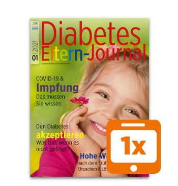 Artikelbild des Artikels “Diabetes-Eltern-Journal 1/2021 - ePaper “