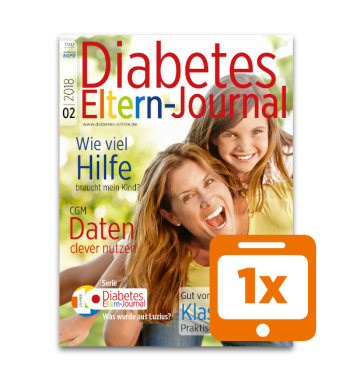 Artikelbild des Artikels “Diabetes-Eltern-Journal 2/2018 - ePaper “