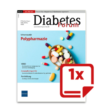 Artikelbild des Artikels “1 Probeheft Diabetes-Forum “