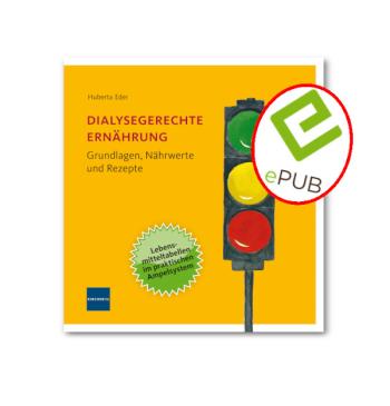 Artikelbild des Artikels “Dialysegerechte Ernährung - E-Book (EPUB) “