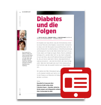 Artikelbild des Artikels “Schwerpunkt: Diabetes und seine Folgen “