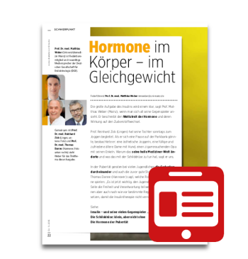 Artikelbild des Artikels “Schwerpunkt: Hormone im Körper - im Gleichgewicht “