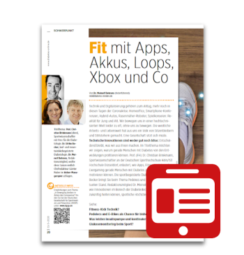 Artikelbild des Artikels “Schwerpunkt: Fit mit Apps, Akkus, Loops, Xbox und Co “