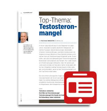 Artikelbild des Artikels “Schwerpunkt: Top-Thema: Testosteronmangel “