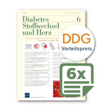 Artikelbild des Artikels “Abo Diabetes, Stoffwechsel und Herz (DDG) “