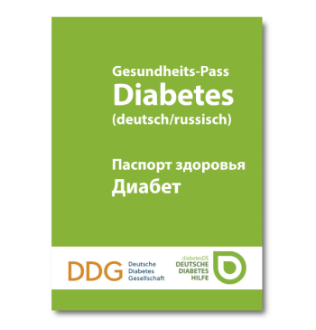 Artikelbild des Artikels “Gesundheits-Pass Diabetes (deutsch/russisch) “