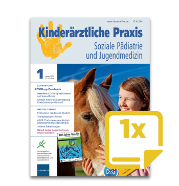 Artikelbild des Artikels “1 Probeheft Kinderärztliche Praxis “