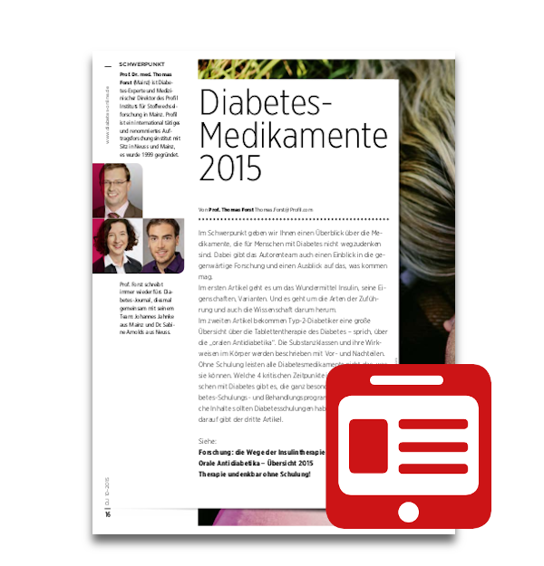  Artikelbild 1 des Artikels “Schwerpunkt: Diabetesmedikamente 2015 “